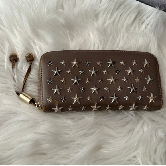 Jimmy Choo Filipa Star Studded Wallet - Picture 2 of 13